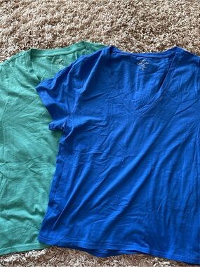 NEW! J. Crew Factory Slub cotton XL Tees (listing for BOTH!)